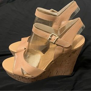 Banana Republic Wedge Sandals - Shandee, Size 8